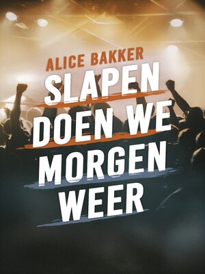 cover image of Slapen doen we morgen weer